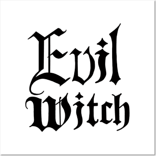 Evil Witch Posters and Art